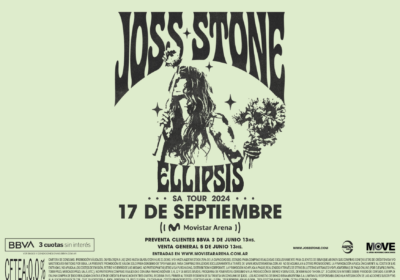 Joss Stone tocará en el Movistar Arena
